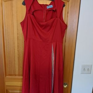 Red Pin-up Style dress
